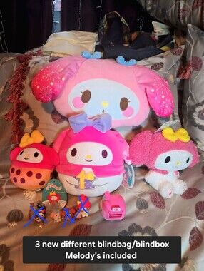 Sanrio My Melody Plush And Figure Bundle